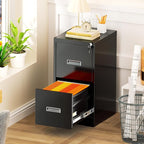 INTERGREAT 2 Drawers File Cabinet - Image 2