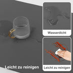 DAWNTREES Desk Mat Protector, PU Leather Desk Pad, Non Slip, Large Mouse Pad - Image 5