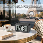 KESHIDE Travel Digital Alarm Clock, Battery Operated - Image 7