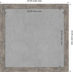 Amanti Art Silver Framed Magnetic Board 23x23 Medium Vision Board - Image 4
