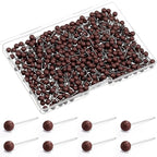 WILLBOND 500 Pack Map Push Pins Map Tacks Small Round Head Push Pins Thumb Tacks by Willbond+Technology+Limited