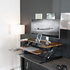 VIVO 36 inch Height Adjustable Stand Up Desk Converter, V Series, Quick Sit to - Image 6