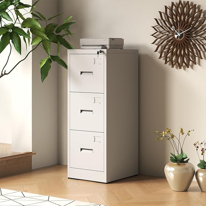 Reegangfa 3-Drawer File Cabinet - Image 2