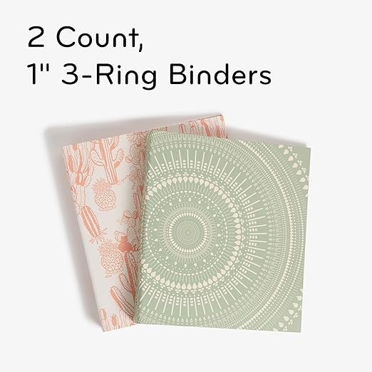 U Brands Eco-Conscious 1" Binders - Image 2
