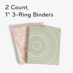 U Brands Eco-Conscious 1" Binders - Image 2