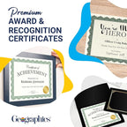 Geographics® 30% Recycled Blank Parchment Certificates, 8 1/2" x 11", Optima - Image 3