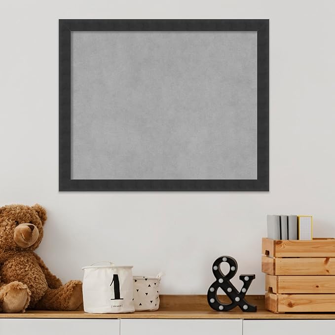 Amanti Art Black Framed Magnetic Board 18x22 Small Vision Board - Image 5