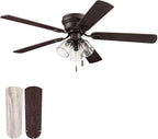 portage bay ceiling fans 52" renton bronze indoor, main product view