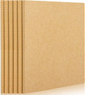 EUSOAR Notebook Journal, 6 Pack A4 11" x 8-1/2", 40 Sheets/ 80 Pages, 100gsm by EUSOAR