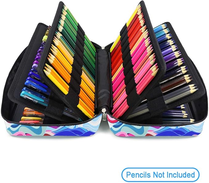 YOUSHARES Big Capacity Colored Pencil Case - Image 3