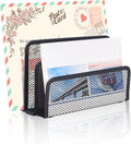wishacc Desk Mail Organizer Small File Holders Letter Metal Mesh by wishaccDirect