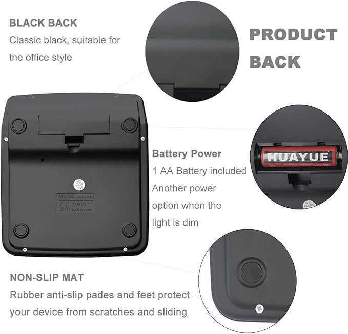 BESTWYA Calculators, Large Button Calculator - Image 3