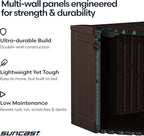 Suncast 80-Gal. Waterproof Resin Large Outdoor Patio Deck Box - Image 6