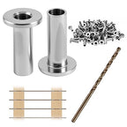 120 Pack Cable Railing Protector Sleeves, T316 Stainless Steel Protective by Unknown