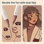 ARTISTRO 24 Skin Tone Acrylic Paint Markers - Image 3