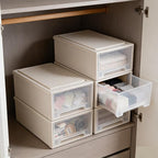 Buyitt 12 Quart Desktop Drawer Storage Unit, Plastic Stackable Storage Drawer - Image 2