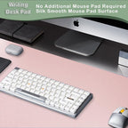 Boutilon Leather Desk Pad Protector, Non-Slip Mouse Pad, Laptop Desk Pad - Image 5
