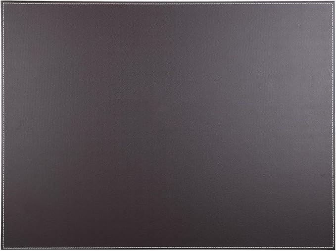 KINGFOM Desk Pad & Mat 24" x 18" Protector Large Mouse Pad PU Leather by KingfomLeatherHomeOfficeDecor