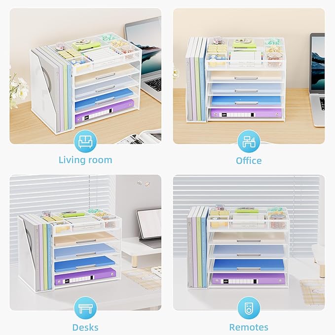 Marbrasse 5-Tier Desk Organizer - Image 7