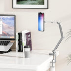 Houele Tablet Stand Holder, Adjustable Foldable Tablet Arm iPad Desk Mount - Image 7