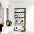 M MZG 1250 lbs 5 Tier Shelf Metal Storage Shelves Shelving Wire Rack Heavy Duty - Image 2
