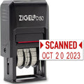ZIGEL D50 Date Stamp with Scanned by ZIGEL