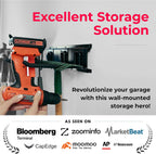 tidyme garage tool organizer wall mount, 48", 3 shown in use