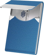 Business Card Holder with Ultra Slim Design, Business Card Case with Premium PU by DMFLY