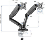 Rocelco 46" Height Adjustable Corner Standing Desk Converter - Image 4