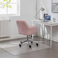 JAMBALAY 46″×36″ Tempered Glass Floor Mat, Heavy Duty Glass Office Chair Mat by JAMBALAY