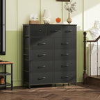 WLIVE Tall Dresser for Bedroom, Fabric Dressers Storage Tower, Dresser & Chest - Image 2