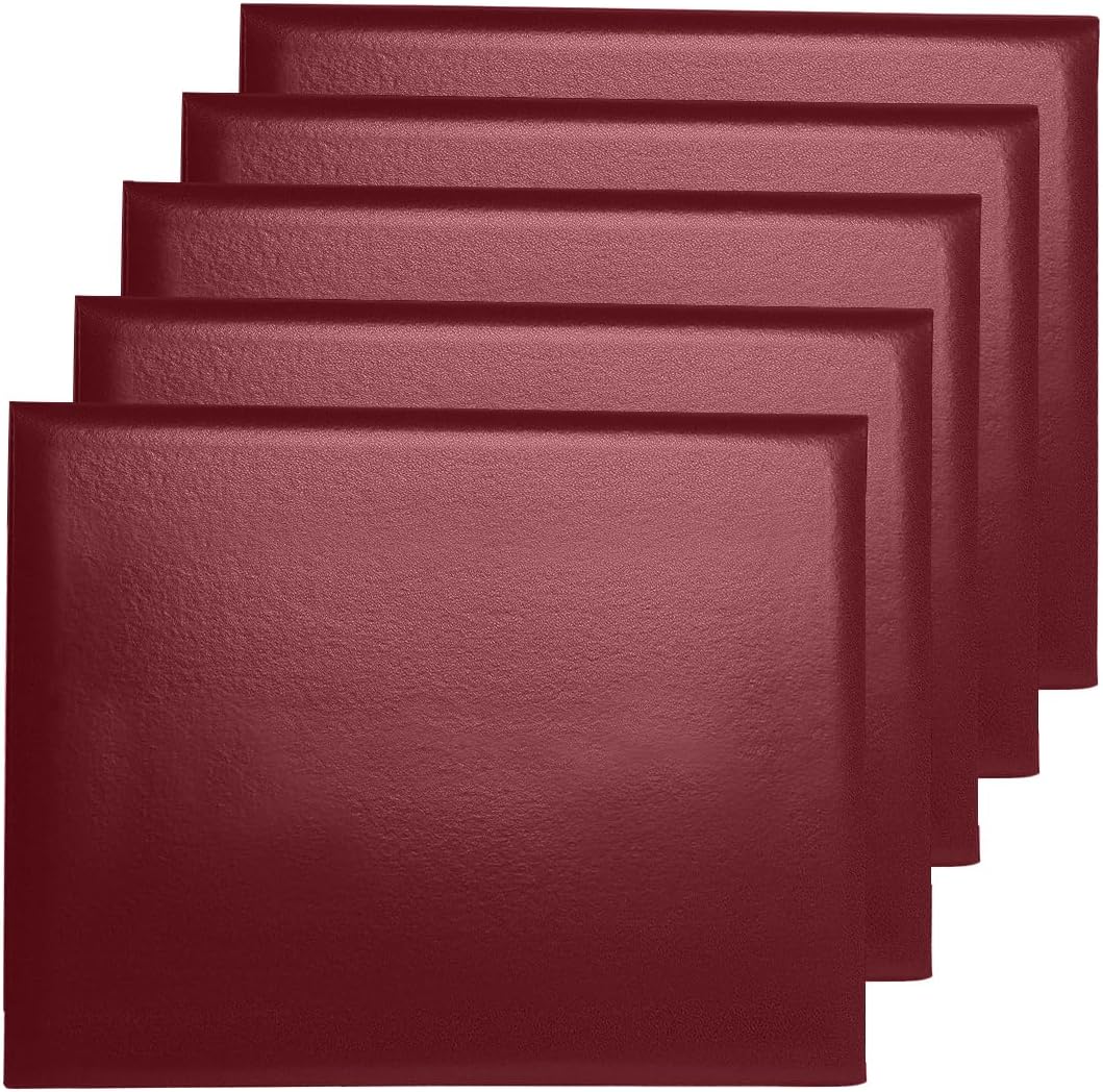 Diploma Cover 8.5” x11” Diploma Holder of Graduation Leatherette Padded