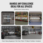 vevor aluminum dunnage rack, 48” x 14” commercial, package contents