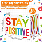 Honoson 24 Pcs Bulk Inspirational Privacy Folders - Image 2