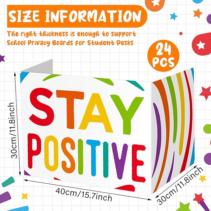 Honoson 24 Pcs Bulk Inspirational Privacy Folders - Image 2
