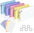 250 Count Colored 3 x 5 Inch Index Cards by Unknown