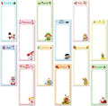 Gersoniel 12 Packs Magnetic Notepads by Gersoniel