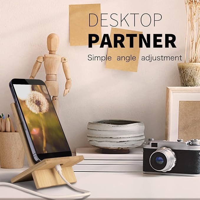 Healfyya Bamboo Tablet Holder - Image 5