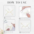 A7 White Envelopes 50 Pcs, Goefun 5x7 V-Flap Fancy Envelopes - Image 3