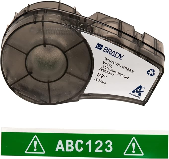 Brady Authentic All-Weather Vinyl Label by BradyCorp
