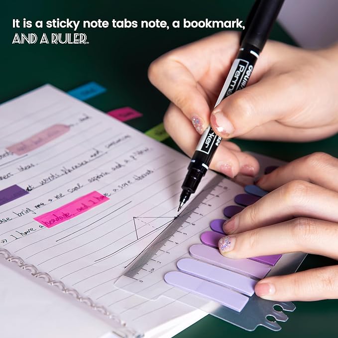 Golcellia Sticky Tabs Book Index Tabs, Page Tabs, Page Markers 1200 Pieces - Image 6