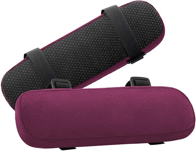 MOSISO Chair Armrest Pads, Memory Foam Home/Office Chair Arm Rest Covers Comfy by MOSISO