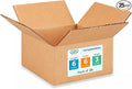 Small Moving & Shipping Boxes 6"L x 6"W x 3"H by IDLPackaging