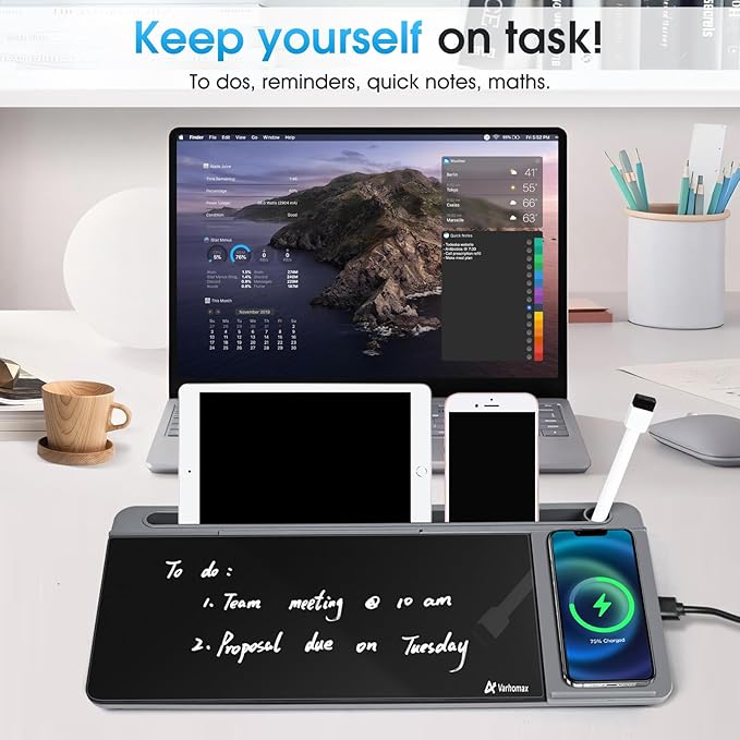 Varhomax Glass Desk Whiteboard - Image 7