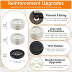 Furniture Risers Bed Risers Heavy Duty 1 inch, 2 inch, 3 inch, 4 inch Round - Image 2