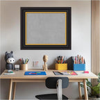 Amanti Art Black Framed Magnetic Board 22x26 Small Vision Board - Image 5