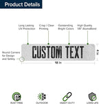 Custom Sign, Custom Street Sign, 11 Font Colors, 13 Font Styles, 4 Hole Options - Image 6