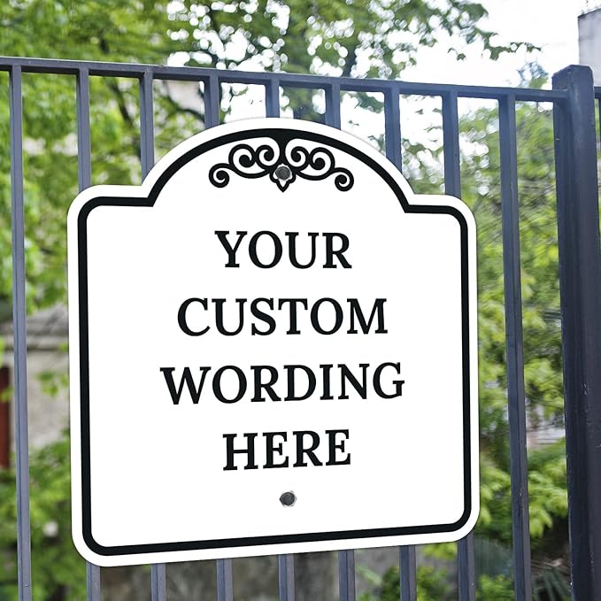 Custom Decorative Sign, Personalized Metal Sign - Image 4