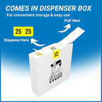 2025 Year Labels, Doctor Stuff 2025 Chart Stickers, Fluorescent Yellow Color - Image 4