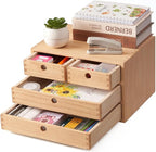 Kirigen Natural Wood Desktop Organizers by KIRIGEN